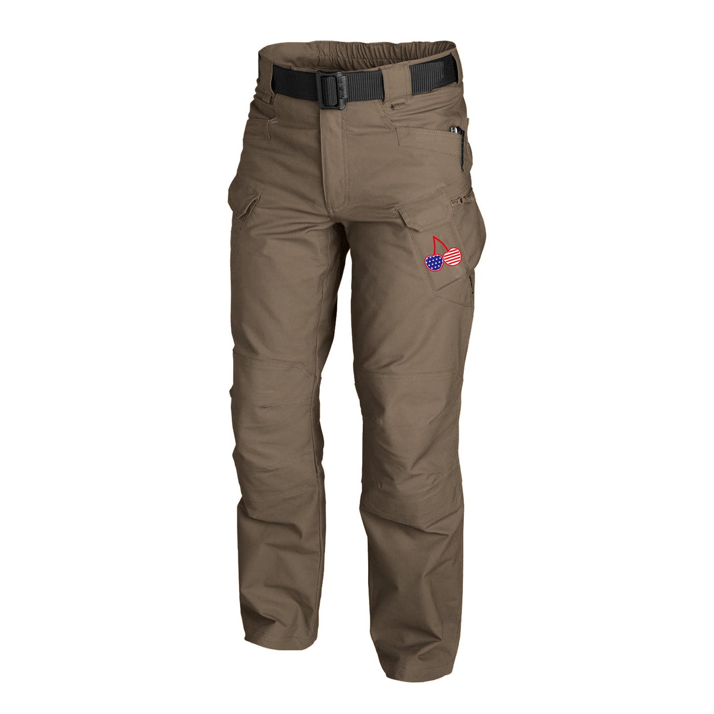 CHERRY OUTDOOR WEARABLE QUICK DRY MULTI-POCKET CARGO PANTS WITHOUT BELT