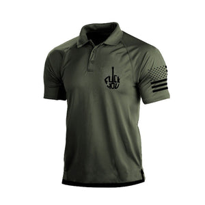 POLO RAGLÁN CON GRÁFICO FXXK