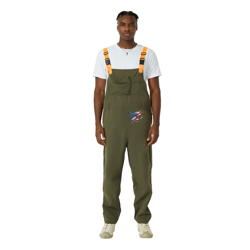 USA Classic Retro Straight Leg Overalls