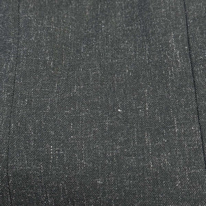 Blazer informal de lino con solapa con muesca y botonadura sencilla y corte entallado para hombre