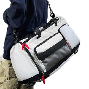 Bolsa de gimnasio multifuncional de nailon para hombre con separación de humedad y sequedad