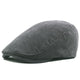 Men's Retro British Style Corduroy Forward Hat