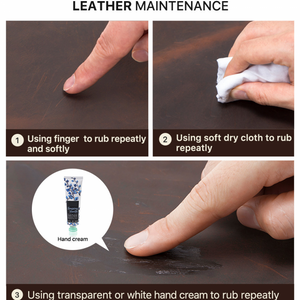 Bolsa de almacenamiento portátil para gafas, hecha a mano, de piel de vaca con hebilla magnética para hombre