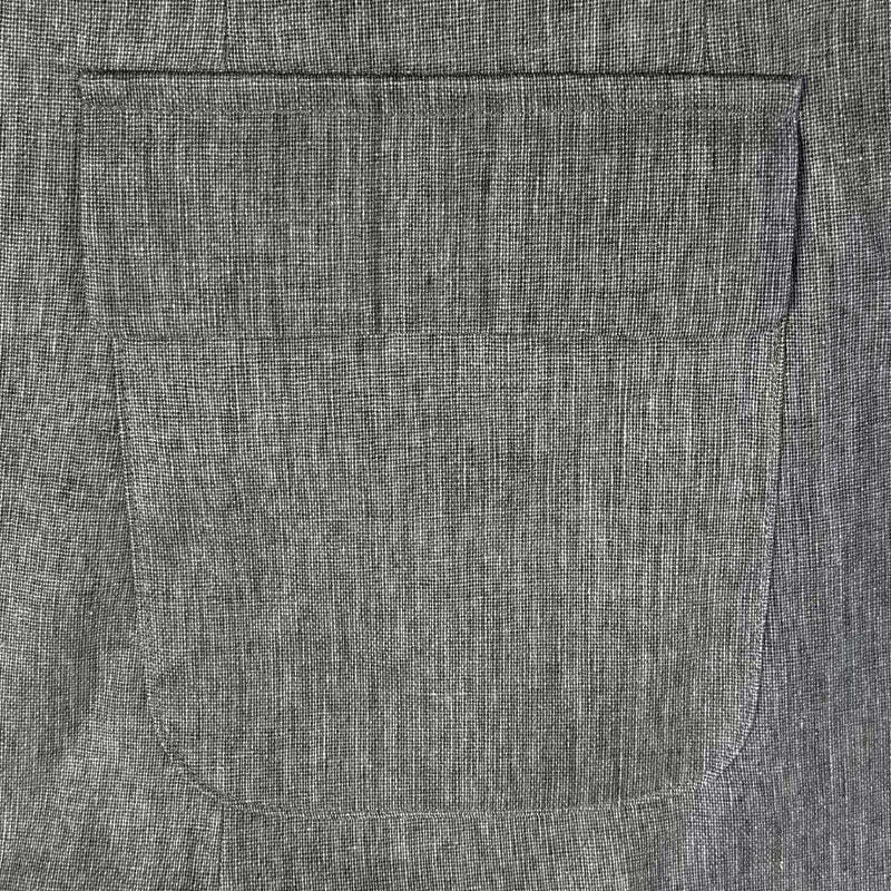 Men's Casual Cotton Linen Notch Lapel Single-breasted Slim-fit Blazer