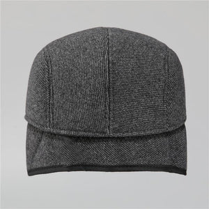 Retro Casual Ohrenschützer Baskenmütze