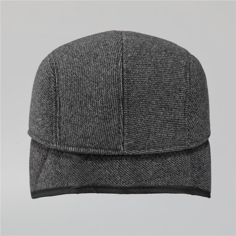 Boina retro informal con orejeras