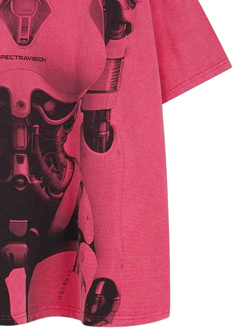 Street Robot Cyberpunk T-shirt