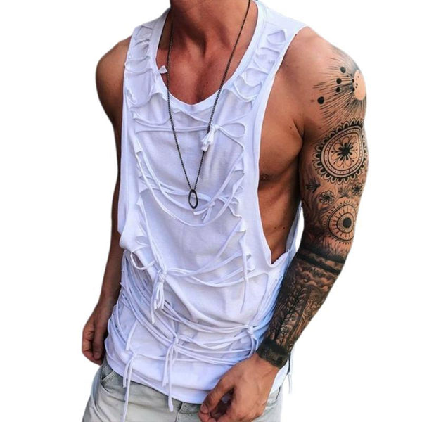 Men's Casual Crew Neck Tank Top