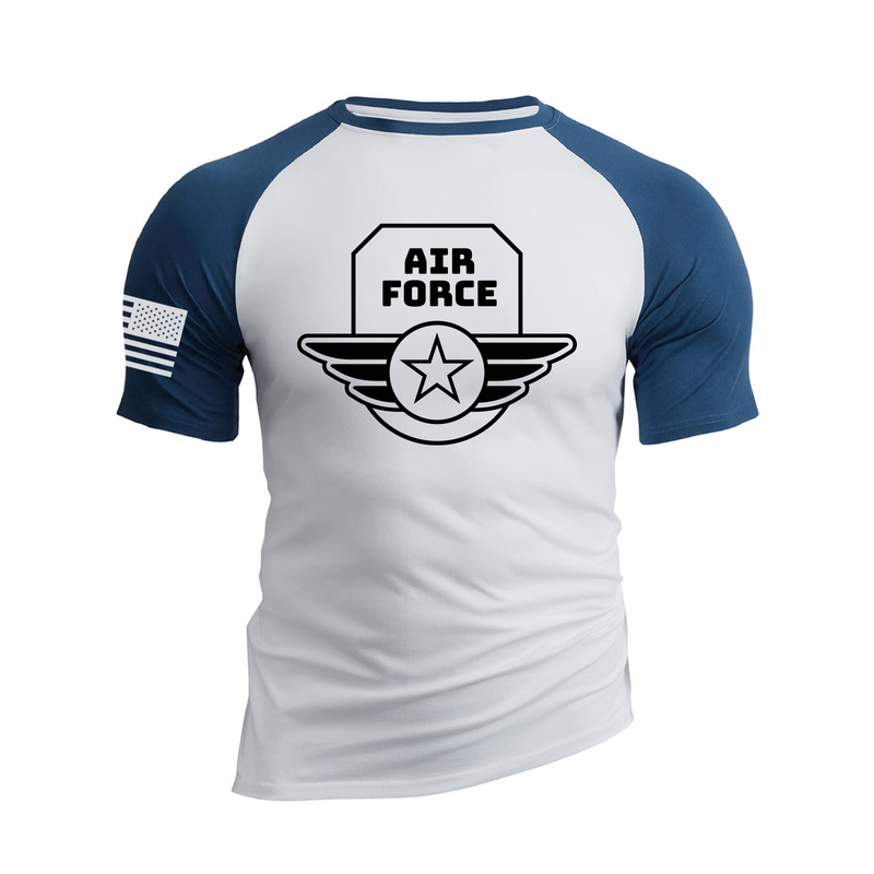 AIR FORCE COTTON GRAPHIC TEE