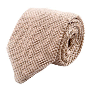 Vintage-Strickkrawatte in Pfeilform für Herren