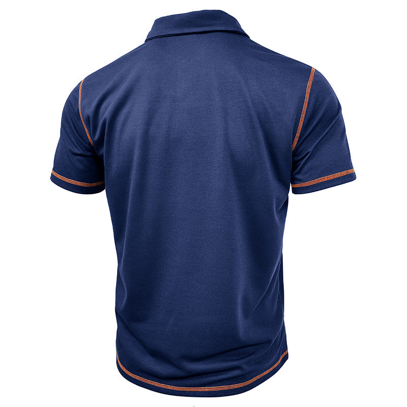 POLO SHIRT WITH FLIP COLLAR