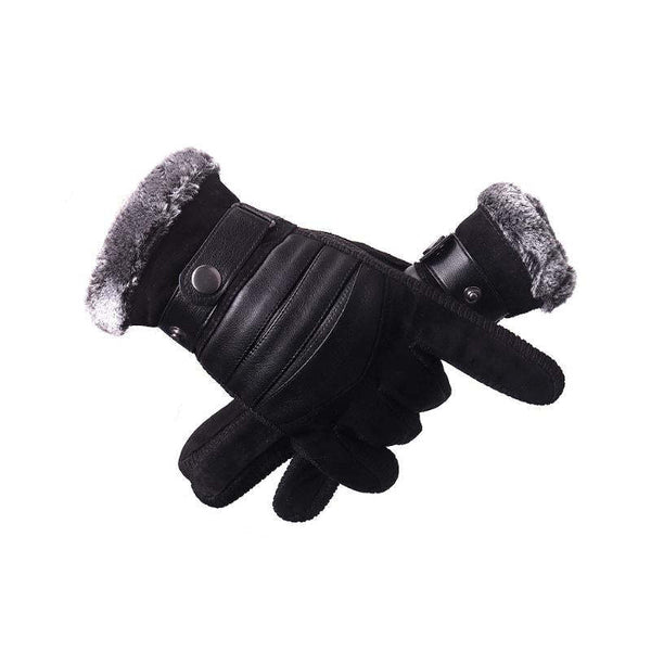 Guantes cálidos de vellón grueso