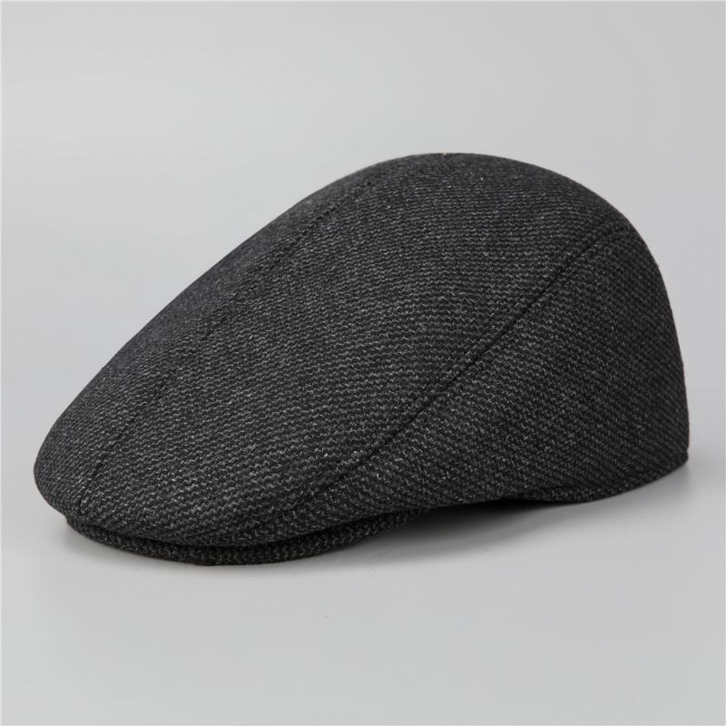 Boina retro informal con orejeras