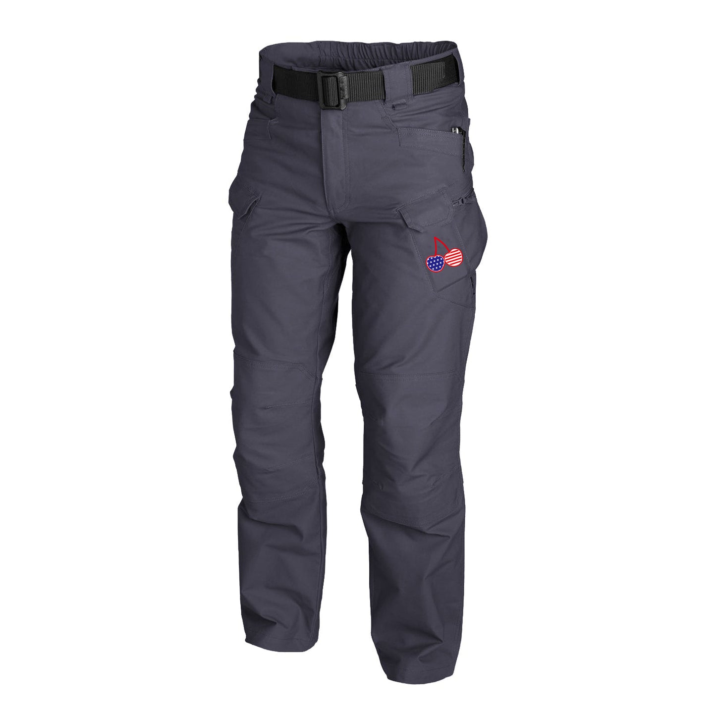 CHERRY OUTDOOR WEARABLE QUICK DRY MULTI-POCKET CARGO PANTS WITHOUT BELT