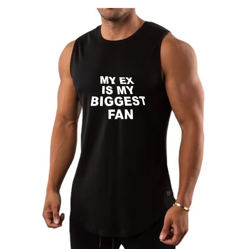 EX BIG FAN  MOISTURE WICKING ESSENTIALS TANK TOP