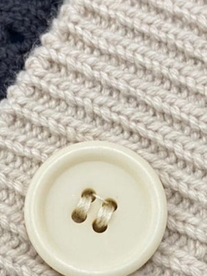 Gestreiftes, besticktes Kurzarmhemd 