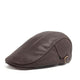 Men's Vintage Casual Leather Beret