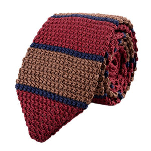 Vintage-Strickkrawatte in Pfeilform für Herren