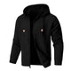 Men's Waffle Sport Hooded Jacket