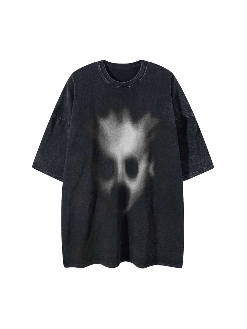 American Avatar Abstract Print T-shirt