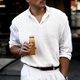 Men's Solid Knit V Neck Sleeveless Tank Top