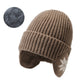 Men's Outdoor Cycling Warm Ear Protection Windproof Knitted Hat