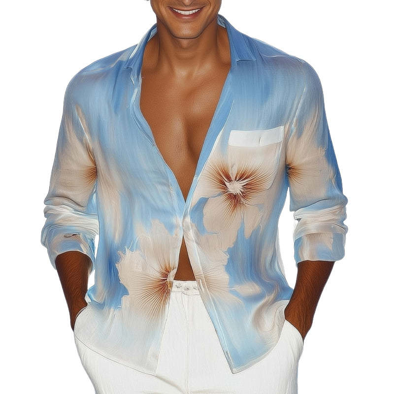 Men's Hawaiian Fashion Lightweight Comfortable Printed Shirt