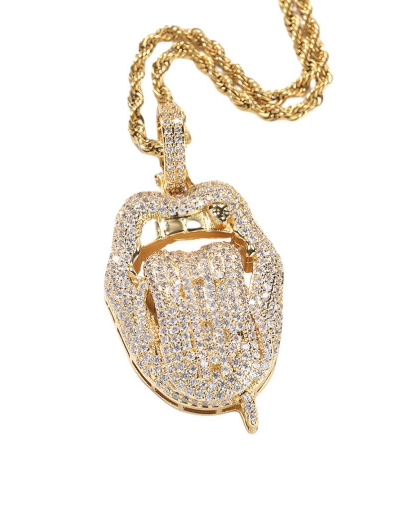 Hip Hop Zirconia Necklace