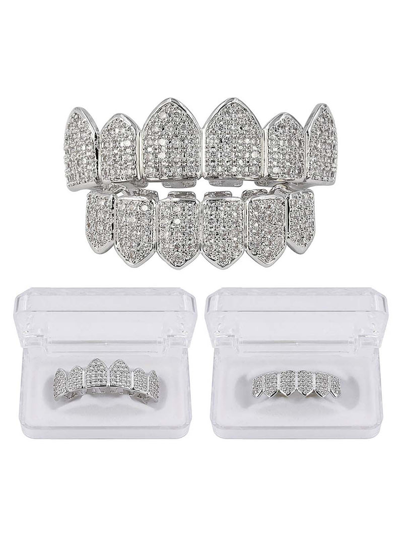 Vampire Teeth Zircon Braces