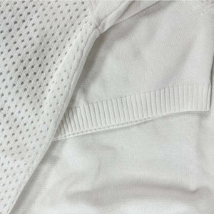 Camiseta deportiva de manga corta con cuello redondo y estampado de jacquard para hombre