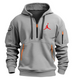 JD ARM POCKET ZIPPER HOODIE