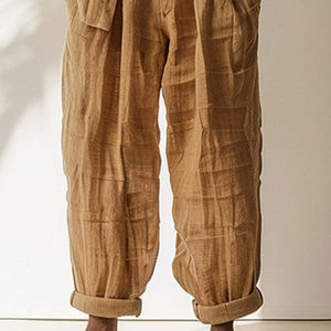 Atmungsaktive, einfarbige Freizeithose für Herren