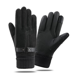 Warme, winddichte Ski-Touchscreen-Handschuhe für Herren im Winter