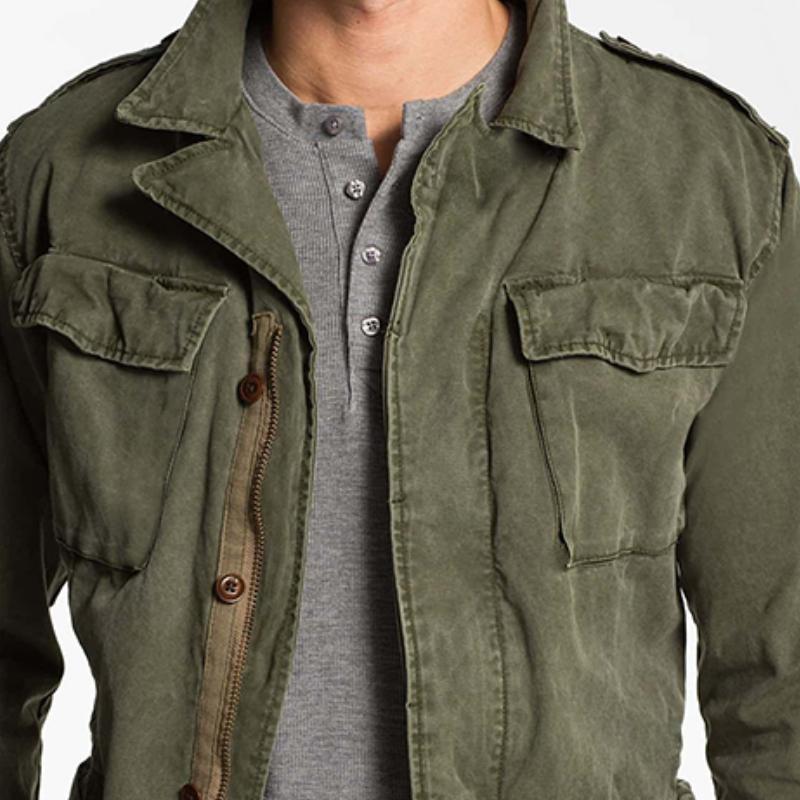 Men's Vintage Casual Workwear Field Jacket