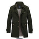 Men's Mid-length Lapel Trench Coat