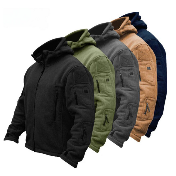 OUTDOOR WARM FLEECE JACKET, HOODED JACKET, HOODIE