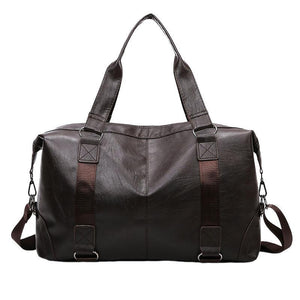 Bolsa de gimnasio multifuncional para hombre, práctica y con separación de ropa húmeda y seca.