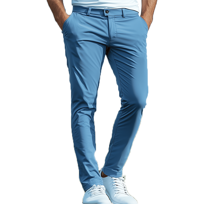 Men's Spring And Summer Classic Business Twill Suit Pants