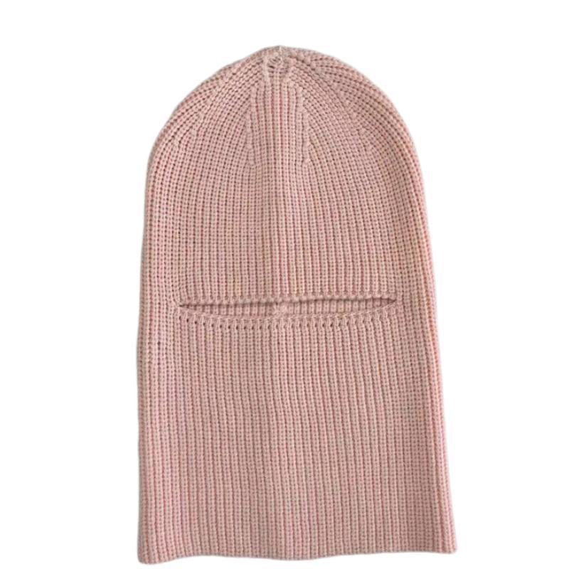 Men's Classic Windproof Cold-proof Headgear Mask Warm Knitted Hat