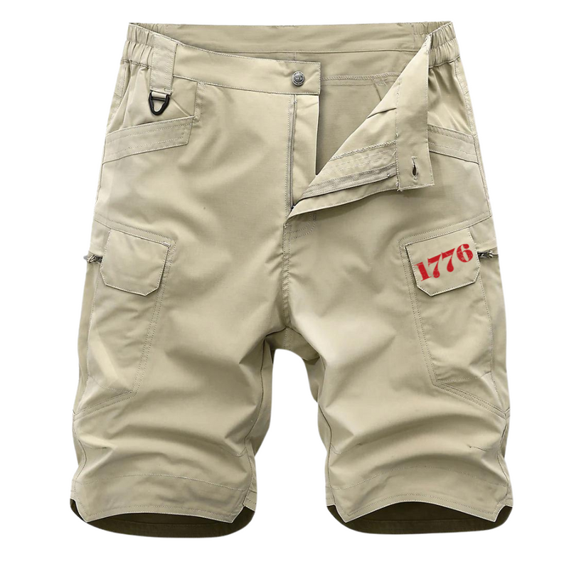 1776 BREATHABLE QUICK DRY TACTICAL  OUTDOOR CARGO SHORTS