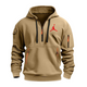 JD ARM POCKET ZIPPER HOODIE