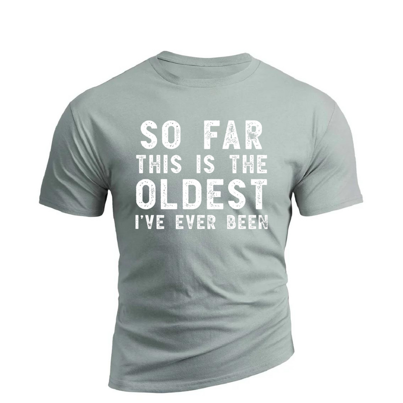 THE OLDEST COTTON GRAPHIC TEE