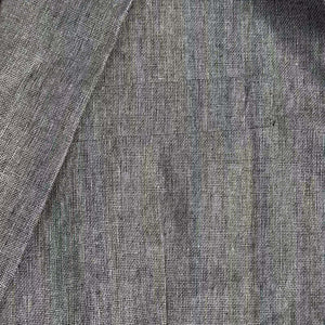 Blazer informal de lino y algodón para hombre, de corte entallado, con solapa con muesca y botonadura sencilla