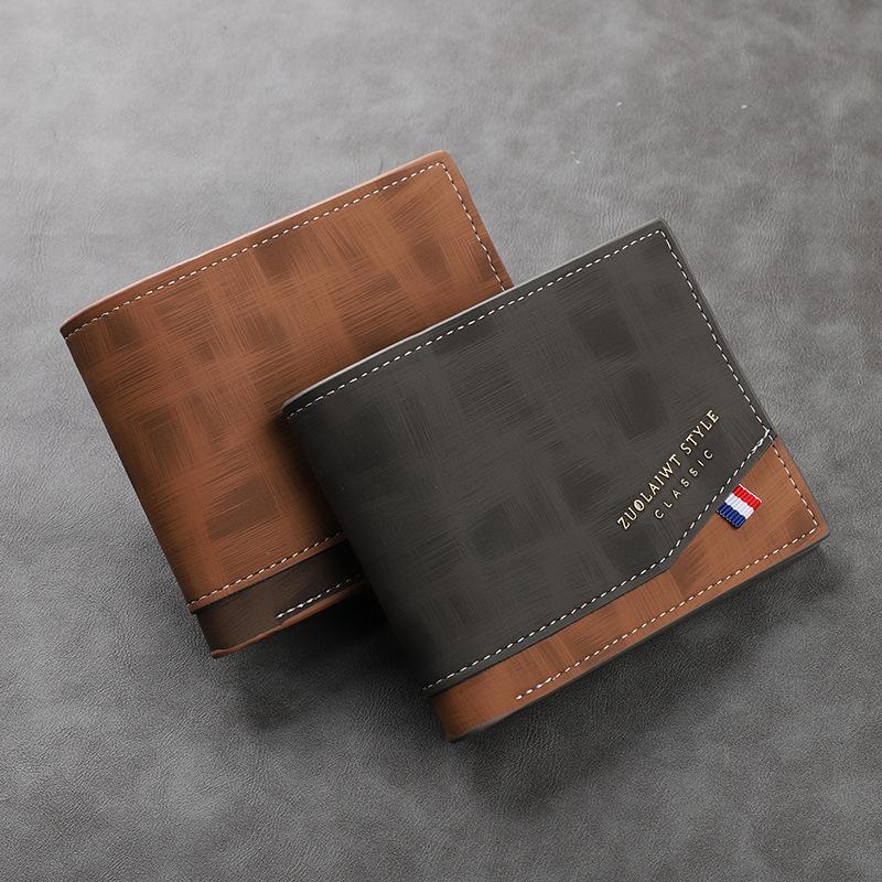 Men's Multi-Card Zipper Leather Wallet
