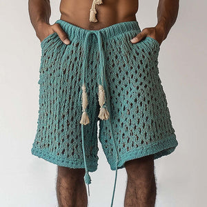 Men's Woven Casual Beach Shorts
