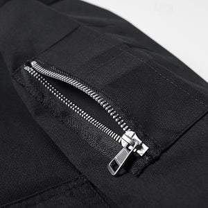 Chaqueta ligera para hombre, chaqueta bomber, chaqueta informal, para uso diario, para vacaciones, resistente al uso, con bolsillo, para primavera y otoño, lisa, moderna, clásica, con solapa, regular, negra, blanca, azul rey, morada y café.