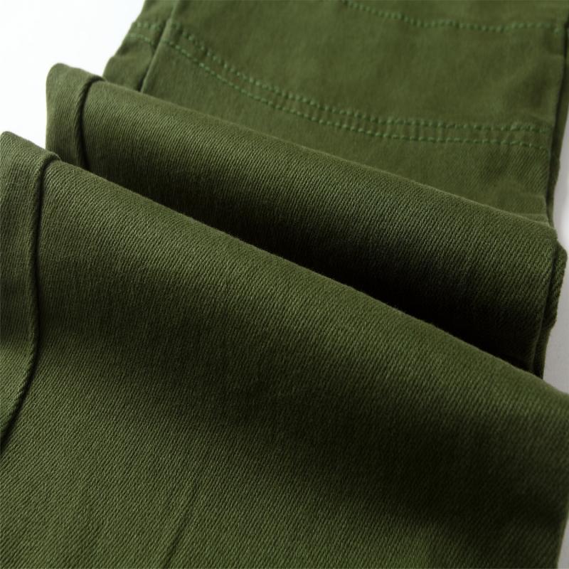 Men's Zipper Decor Multi-pocket Slim Jeans