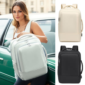 MOCHILA DE CARGA USB PARA MUJER CON GRAN CAPACIDAD, TAMAÑO GRANDE, LIGERA, EQUIPAJE MULTIFUNCIONAL, MOCHILA, VIAJES DE CORTA DISTANCIA, BOLSA DE VIAJE