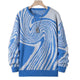 Men's Jacquard Crew Neck Knitted Sweater