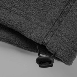 Sudadera polar retro informal de color liso con media cremallera para hombre